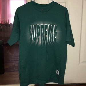 Supreme Teal Shirt